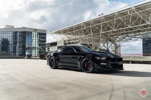 Ford Mustang Custom Wheels - M-X2 by Vossen - Satin Black Ford Mustang Custom Wheels - M-X2 by Vossen - Satin Black