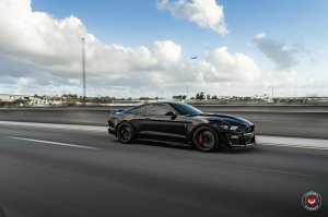 Ford Mustang Custom Wheels - M-X2 by Vossen - Satin Black Ford Mustang Custom Wheels - M-X2 by Vossen - Satin Black