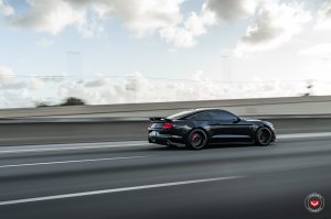 Ford Mustang Custom Wheels - M-X2 by Vossen - Satin Black Ford Mustang Custom Wheels - M-X2 by Vossen - Satin Black