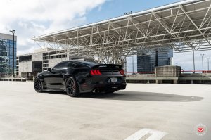 Ford Mustang Custom Wheels - M-X2 by Vossen - Satin Black Ford Mustang Custom Wheels - M-X2 by Vossen - Satin Black