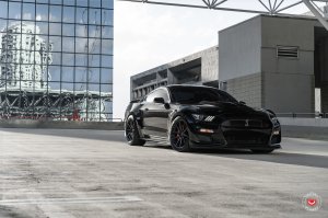 Ford Mustang Custom Wheels - M-X2 by Vossen - Satin Black Ford Mustang Custom Wheels - M-X2 by Vossen - Satin Black