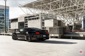 Ford Mustang Custom Wheels - M-X2 by Vossen - Satin Black Ford Mustang Custom Wheels - M-X2 by Vossen - Satin Black