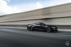 Ford Mustang Custom Wheels - M-X2 by Vossen - Satin Black Ford Mustang Custom Wheels - M-X2 by Vossen - Satin Black