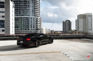 Ford Mustang Custom Wheels - M-X2 by Vossen - Satin Black Ford Mustang Custom Wheels - M-X2 by Vossen - Satin Black