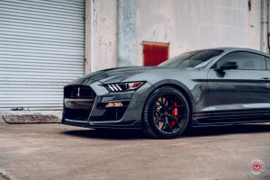 Ford Mustang Custom Wheels - S21-01 by Vossen - Satin Black