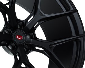 Ford Mustang Custom Wheels - S21-01 by Vossen - Satin Black