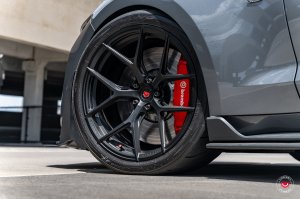 Ford Mustang Custom Wheels - S21-01 by Vossen - Satin Black