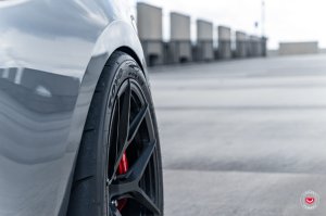 Ford Mustang Custom Wheels - S21-01 by Vossen - Satin Black