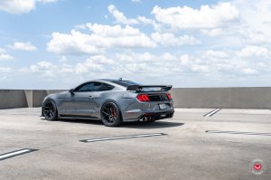 Ford Mustang Custom Wheels - S21-01 by Vossen - Satin Black