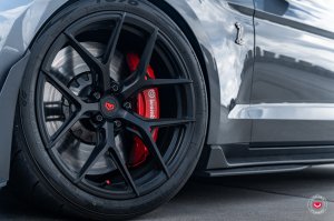 Ford Mustang Custom Wheels - S21-01 by Vossen - Satin Black