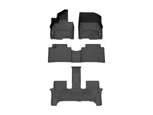Hyundai Palisade FloorLiner - Complete Set - WeatherTech - DigitalFit - Black - 2026+