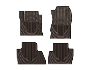 Subaru Forester Floor Mats - Front + Rear - WeatherTech - All-Weather Rubber - Cocoa - 2026+ Subaru Forester Floor Mats - Front + Rear - WeatherTech - All-Weather Rubber - Cocoa - 2026+