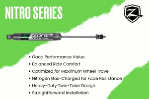 Ford F-150 Suspension Lift Kit - Zone Offroad - 6in w/ Nitro Shock & Loaded Struts - 2014