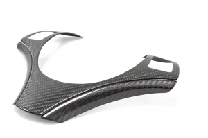 BMW E-Series Steering Wheel Side Trims - Carbon Fiber - E90 E92 E82 E87 E84 X1 