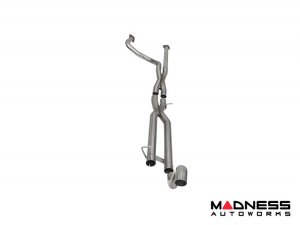 Dodge Ram1500 TRX Performance Exhaust by Corsa Performance - Center Section - Dual X - Muffler Delete