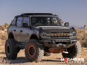 Ford Bronco Hood Shield - Aeroskin - Lightshield Pro - Textured Black 