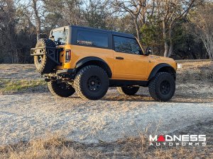 Ford Bronco Spare Tire Guard & Accessory Mount - DV8 Ford Bronco Spare Tire Guard & Accessory Mount - DV8