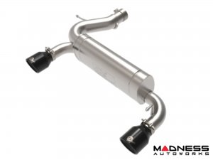 Ford Bronco Performance Exhaust System - Axle Back - Dual Exit - AFE - 3" - Black Tips