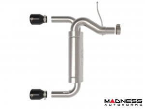 Ford Bronco Performance Exhaust System - Axle Back - Dual Exit - AFE - 3" - Black Tips Ford Bronco Performance Exhaust System - Axle Back - Dual Exit - AFE - 3" - Black Tips