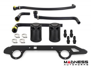 Ford Bronco Oil Catch Can - 2.7L - Mishimoto - Full System