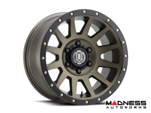 Ford Bronco Custom Wheels (1) - Compression - Bronze - 18 x 9 / 6 x 5.5 / 0 / 5" - Icon 