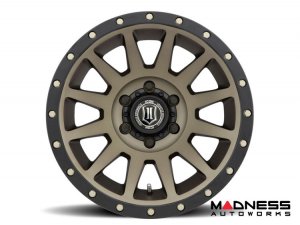 Ford Bronco Custom Wheels (1) - Compression - Bronze - 18 x 9 / 6 x 5.5 / 0 / 5" - Icon 