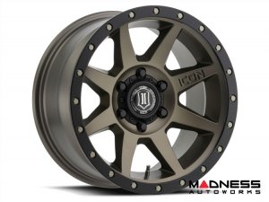 Ford Bronco Custom Wheels (1) - Rebound - Bronze - 17" X 8.5 / 6 X 5.5 / 25mm / 5.75" BS - Icon 