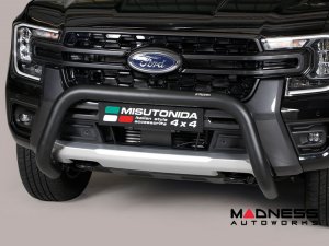 Ford Ranger Bull Bar - Medium - 76mm  - Black