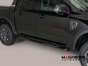 Ford Ranger Side Steps - GPO by Misutonida - Black