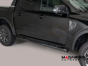 Ford Ranger Side Steps - GP by Misutonida - Black