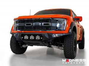 Ford Raptor Front Bumper - Bomber - Addictive Desert Designs - Baja Designs Lights - 2021 + Ford Raptor Front Bumper - Bomber - Addictive Desert Designs - Baja Designs Lights - 2021 +