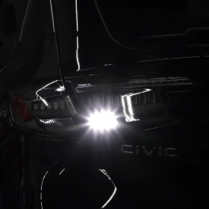 Honda Civic LED Tail Lights - SPYDER - Black - `22-`24 Honda Civic LED Tail Lights - SPYDER - Black - `22-`24