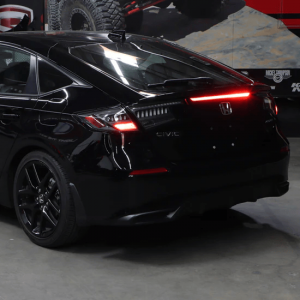 Honda Civic LED Tail Lights - SPYDER - Black - `22-`24 Honda Civic LED Tail Lights - SPYDER - Black - `22-`24