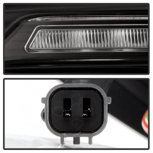 Honda Civic LED Tail Lights - SPYDER - Black - `22-`24 Honda Civic LED Tail Lights - SPYDER - Black - `22-`24