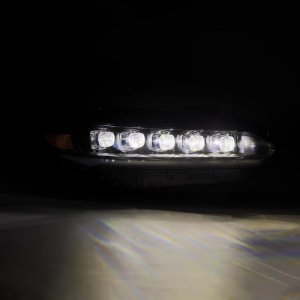 Honda Civic Headlights - AlphaRex - NOVA LED - Black - `22-`25 Honda Civic Headlights - AlphaRex - NOVA LED - Black - `22-`25