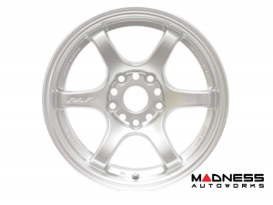 Honda Civic Wheel - Gram Lights - 57DR 15x8.0 +28 4-100 - Sunlight Silver