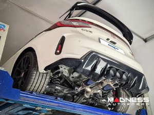 Honda Civic Type-R Performance Exhaust - 2.0L - Non-Resonated - Black Tip - 65mm - FL5 (2023+)
