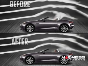 Jaguar F-TYPE WindRestrictor - Wind Deflector - For Factory Brackets