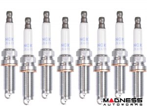 Jaguar F-TYPE Spark Plugs - Laser Iridium - NGK - set of 8 (SVR Models) Jaguar F-TYPE Spark Plugs - Laser Iridium - NGK - set of 8 (SVR Models)
