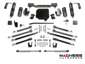 Jeep Gladiator Suspension Lift Kit - Fabtech - Dirt Logic 2.5 Coilovers - Crawler 5in Lift - 6 Cyl - 2020 Jeep Gladiator Suspension Lift Kit - Fabtech - Dirt Logic 2.5 Coilovers - Crawler 5in Lift - 6 Cyl - 2020