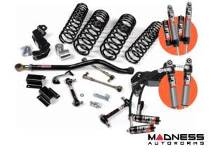 Jeep Gladiator Suspension Lift Kit - Front + Rear - JKS Manufacturing - J-Kontrol 3-3.5in w/Fox 2.5 Performance Elite Shocks - `20-`25