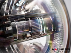 Jeep Wrangler JL Headlights - LED w/ Halos - Black Housing - 9" Jeep Wrangler JL Headlights - LED w/ Halos - Black Housing - 9"