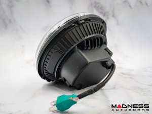 Jeep Wrangler JL Headlights - LED w/ adaptors - Black Housing - 7" Jeep Wrangler JL Headlights - LED w/ adaptors - Black Housing - 7"