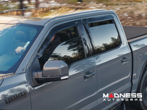 Jeep Wrangler JL Ventvisor - Husky Liners - Low Profile - Smoke - `18-`24