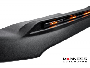 Jeep Wrangler JK Hood Deflector - Front - Husky Liners - Aeroskin Lightshield PRO - Black - `07-`18 Jeep Wrangler JK Hood Deflector - Front - Husky Liners - Aeroskin Lightshield PRO - Black - `07-`18