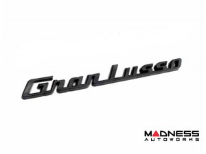 Maserati Custom Emblem - GranLusso - Gloss Black Finish Maserati Custom Emblem - GranLusso - Gloss Black Finish