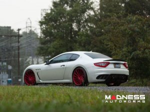 Maserati GranTurismo Custom Wheels - VPS-305T by Vossen - Red Maserati GranTurismo Custom Wheels - VPS-305T by Vossen - Red