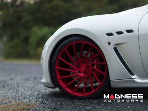 Maserati GranTurismo Custom Wheels - VPS-305T by Vossen - Red Maserati GranTurismo Custom Wheels - VPS-305T by Vossen - Red