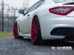 Maserati GranTurismo Custom Wheels - VPS-305T by Vossen - Red Maserati GranTurismo Custom Wheels - VPS-305T by Vossen - Red