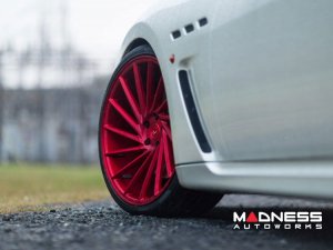 Maserati GranTurismo Custom Wheels - VPS-305T by Vossen - Red Maserati GranTurismo Custom Wheels - VPS-305T by Vossen - Red